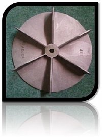 1HP Aluminum Fan Wheel 5/8 Bore