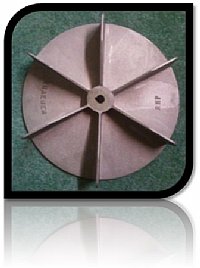 2HP Aluminum Fan Wheel 7/8 Bore